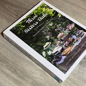 Three Sisters Bake Recipe Book - White Cover
